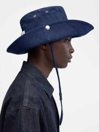 Cappello da Pescatore JACQUEMUS in Denim De-Nîmes
