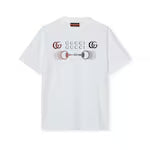 T-shirt GUCCI in jersey di cotone stampato