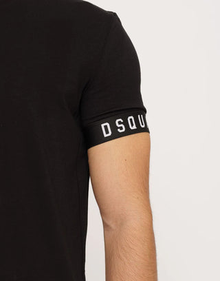 T-shirt DSQUARED2 logo cuff