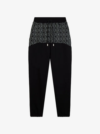 Pantaloni GCDS in Monogramma nero