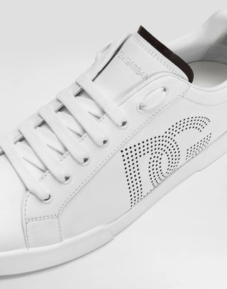 Sneakers Dolce&Gabbana Strobel Portofino Light in pelle di Vitello nappato