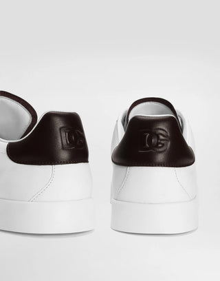 Sneakers Dolce&Gabbana Strobel Portofino Light in pelle di Vitello nappato