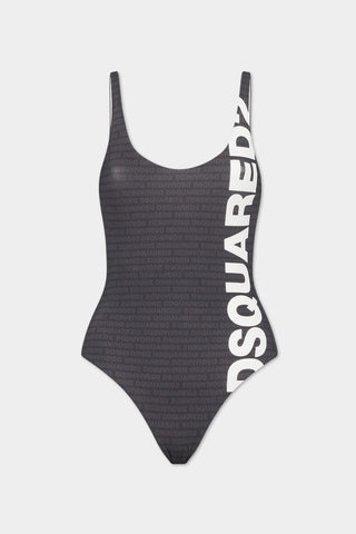 Costume intero DSQUARED2 Donna con lettering