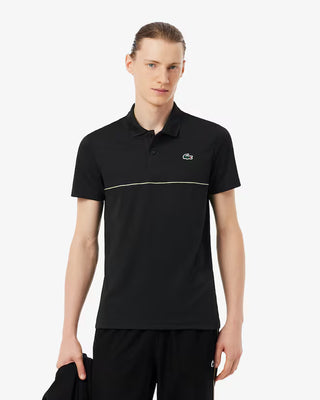 Polo LACOSTE sportiva Ultra Dry con stampa