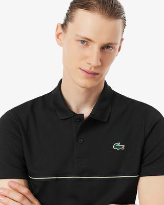 Polo LACOSTE sportiva Ultra Dry con stampa