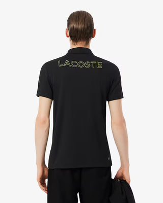 Polo LACOSTE sportiva Ultra Dry con stampa