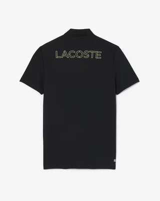 Polo LACOSTE sportiva Ultra Dry con stampa