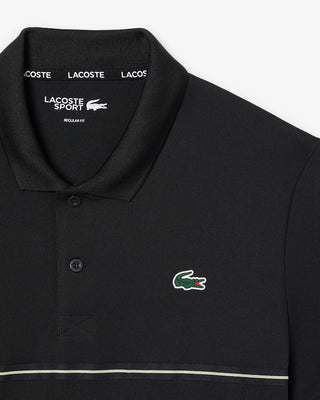 Polo LACOSTE sportiva Ultra Dry con stampa