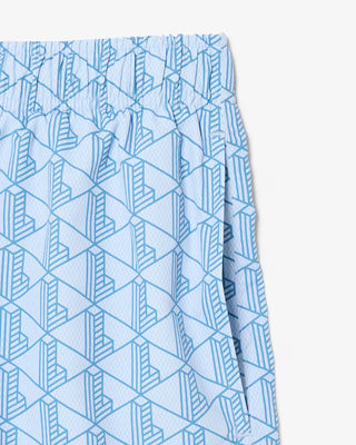 Boxer mare LACOSTE midi con stampa con monogramma