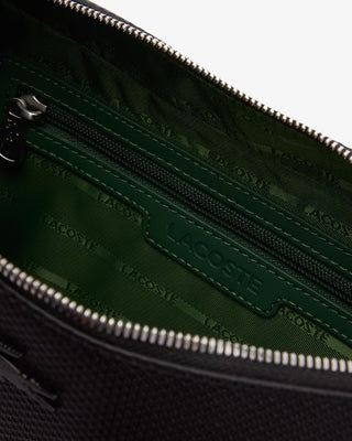 Borsello LACOSTE Reporter in pelle effetto piquè chantaco