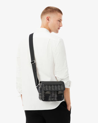 Borsa a tracolla LACOSTE con patta e clip the Blend