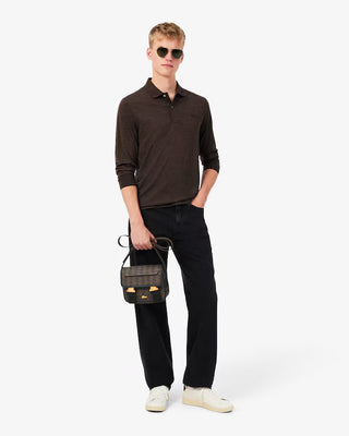 Borsa a tracolla LACOSTE messenger the blend