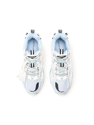 Sneaker OFF-WHITE Be Right in Light Grey- Cyan Celeste