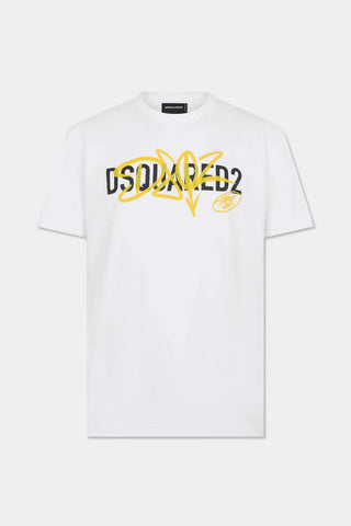 T-shirt DSQUARED2 Graffiti Cool Fit