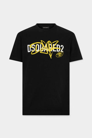 T-shirt DSQUARED2 Graffiti Cool Fit