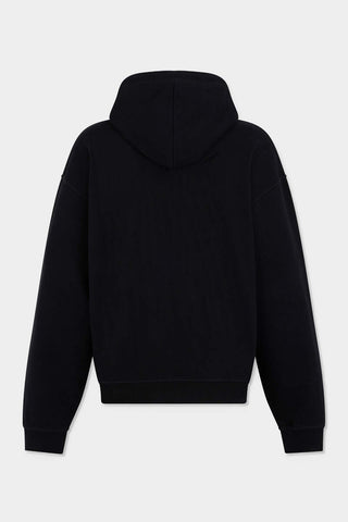 Felpa DSQUARED2 con cappuccio e zip D2 in Monogramma