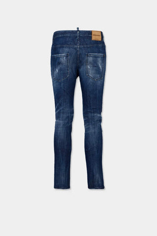 Jeans DSQUARED2 skater lavaggio scuro milky way