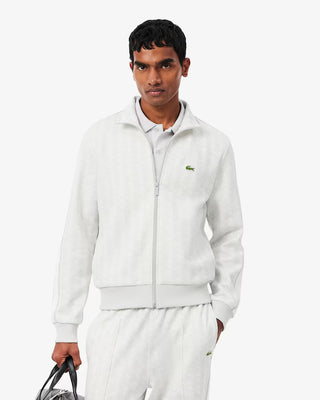 Giacca della tuta LACOSTE in Jacquard con Monogramma