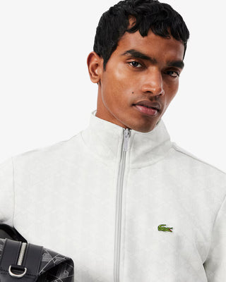 Giacca della tuta LACOSTE in Jacquard con Monogramma