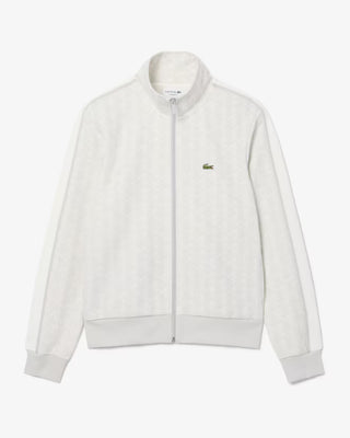 Giacca della tuta LACOSTE in Jacquard con Monogramma