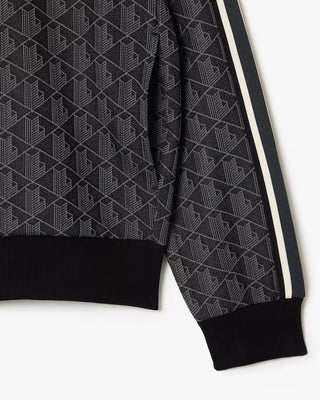Giacca della tuta LACOSTE in jacquard con zip