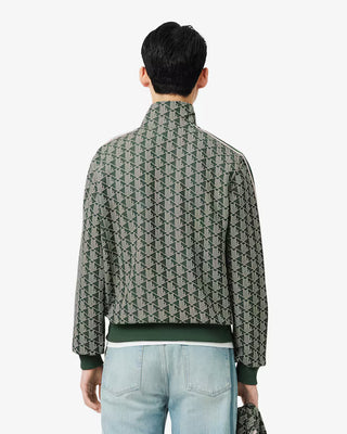 Giacca della tuta LACOSTE in jacquard con zip