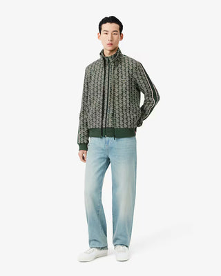 Giacca della tuta LACOSTE in jacquard con zip