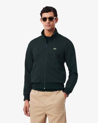 Giacca della tuta LACOSTE in Jacquard con Monogramma