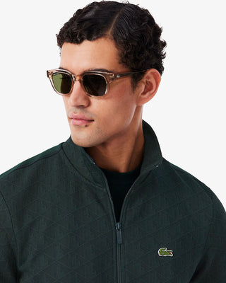 Giacca della tuta LACOSTE in Jacquard con Monogramma