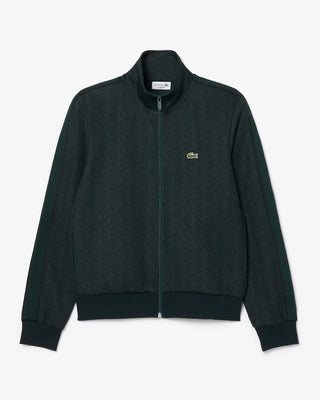 Giacca della tuta LACOSTE in Jacquard con Monogramma