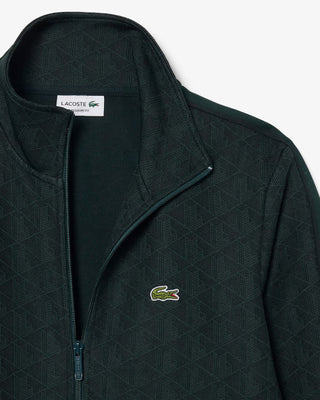 Giacca della tuta LACOSTE in Jacquard con Monogramma
