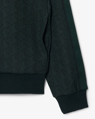 Giacca della tuta LACOSTE in Jacquard con Monogramma