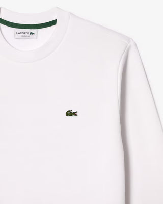 Felpa LACOSTE in girocollo in pile