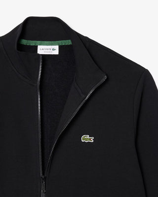 Felpa LACOSTE in pile a collo alto con zip