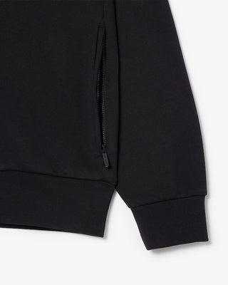 Felpa LACOSTE in pile a collo alto con zip