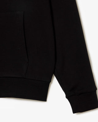 Felpa LACOSTE con cappuccio in pile con zip