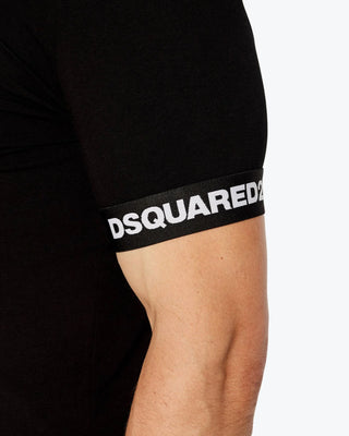 T-shirt DSQUARED2 logo cuff