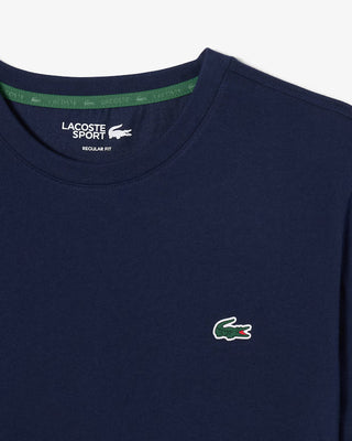 T-shirt LACOSTE sportiva grafica Ultra Dry con coccodrillo