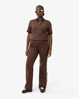 Pantaloni Tuta LACOSTE svasati con monogramma