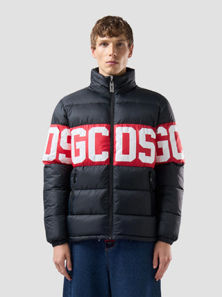 Piumino GCDS con Band logo nero