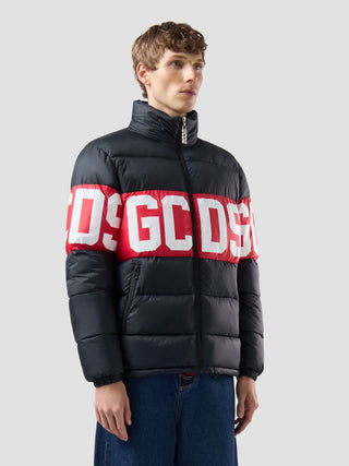 Piumino GCDS con Band logo nero