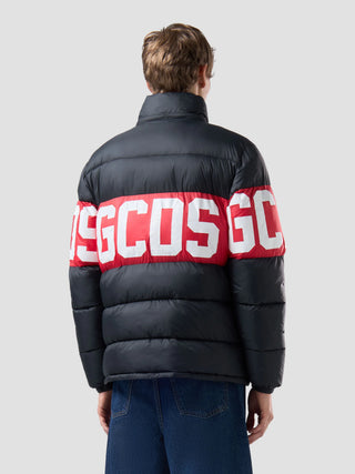 Piumino GCDS con Band logo nero