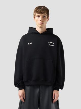 Felpa GCDS con Band logo sul retro nero