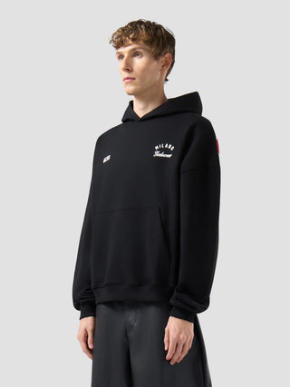 Felpa GCDS con Band logo sul retro nero
