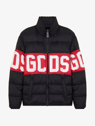 Piumino GCDS con Band logo nero