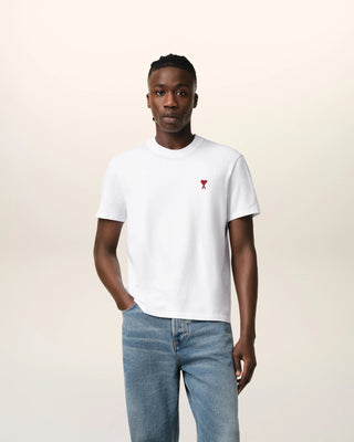 T-shirt AMI de Coeur in cotone bianco - Moda & Modi Luxury