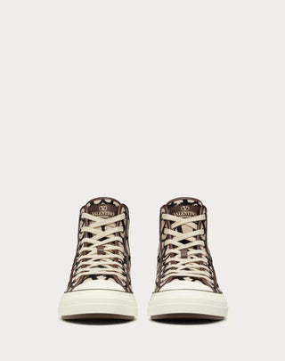 VALENTINO Sneaker High - top Totaloop Toile Iconographe - Moda & Modi Luxury