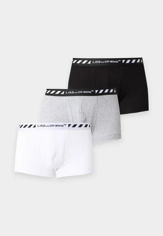 3 Pack Boxer OFF-WHITE L/AB C/O - Moda & Modi Luxury