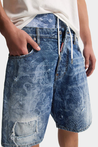 Shorts DSQUARED2 Monkey Business Boxer - Moda & Modi Luxury