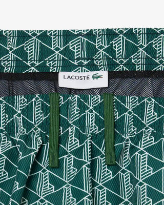 Boxer mare LACOSTE midi con stampa con monogramma - Moda & Modi Luxury